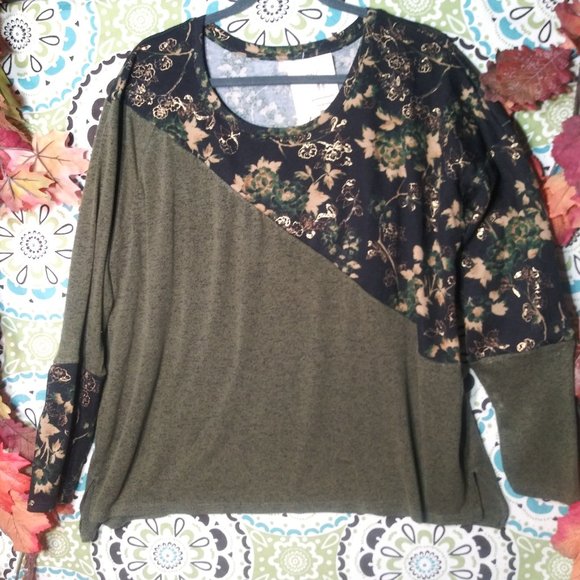 new directions Sweaters - 1811 Size XL Jeaniemade Upcycled Sweater